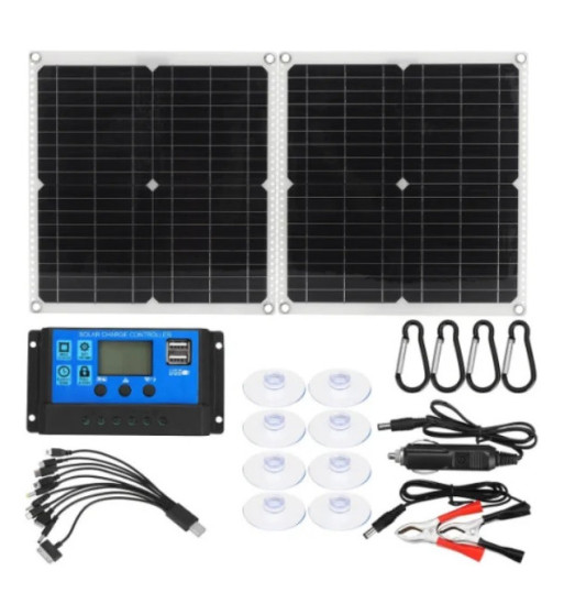 KitPanelSolarFlexible50wConControladorCarga10aTecno